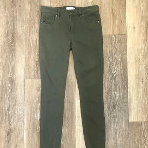 LOFT Olive Green Soft Legging Pant - sz 25/0